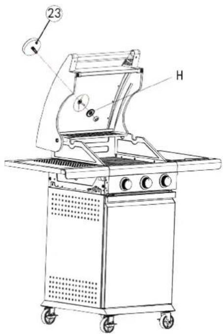 Patton BBQ Patio Pro Chef 2+ - 20 - 8