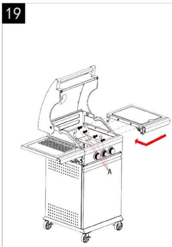 Patton BBQ Patio Pro Chef 2+ - MONTAGE PATIO CHEF 2+1 - 51