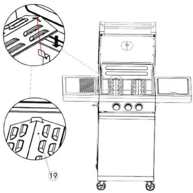 Patton BBQ Patio Pro Chef 2+ - MONTAGGIO PATIO CHEF 2+1 - 25