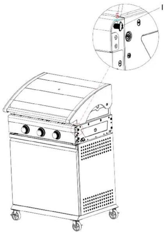 Patton BBQ Patio Pro Chef 2+ - MONTAGGIO PATIO CHEF 2+1 - 1