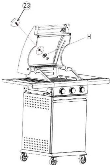 Patton BBQ Patio Pro Chef 2+ - 16 - 22