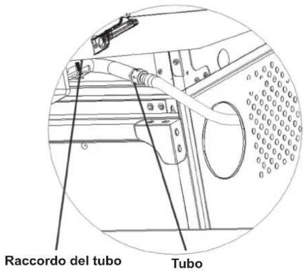Patton BBQ Patio Pro Chef 2+ - ASSEMBLAGGIO DEL TUBO FLESSIBLE E DEL REGOLATORE - 1