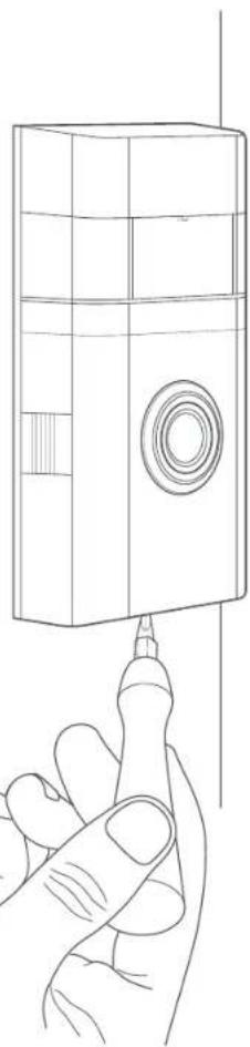 RING Video Doorbell 3 - Fixez la façade. - 1