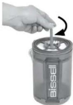 BISSELL Vac & Steam 1977N - Empty Dirt Tank - 2