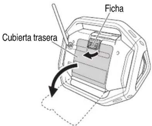 METABO UR 18DSAL - Introduzca las pilas de reserva - 1