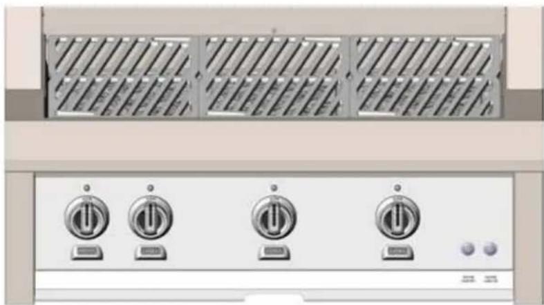 Hestan GMBR42CX2NGRD - DISPOSITION DES BOUTONS DE RÉGLAGE - 1
