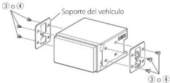 JVC KWM650BT - Instalación de la unidad - 1