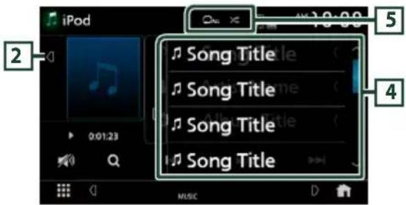 JVC KWM650BT - iPod/iPhone connectables - 2