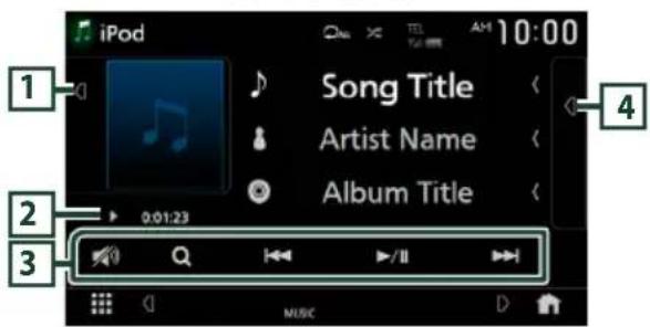 JVC KWM650BT - Connectable iPod/iPhone - 1