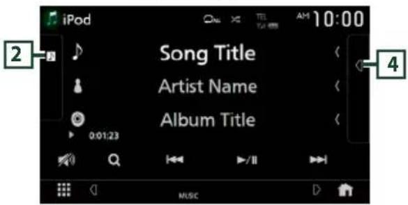JVC KWM650BT - iPod/iPhone connectables - 3