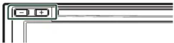 JVC KWM650BT - Réglage du volume - 1
