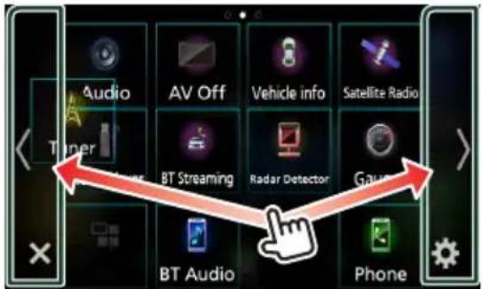JVC KWM650BT - Customize Short-cut buttons on HOME screen - 2