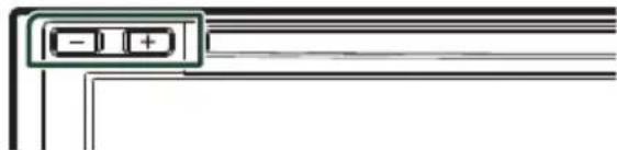 JVC KWV850BT - Réglage du volume - 1