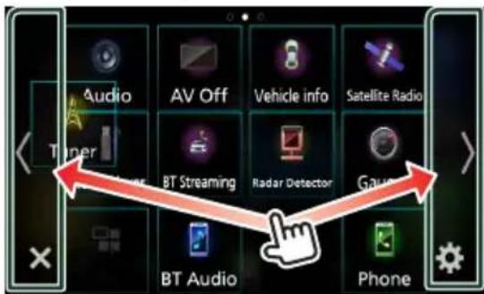 JVC KWV850BT - Customize Short-cut buttons on HOME screen - 2