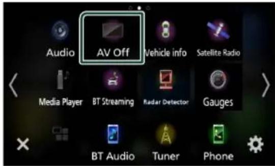 JVC KWV850BT - Touch [AV Off]. - 1