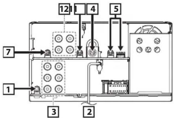 JVC KWV850BT - (KW-M750BT/KW-M75BT/KW-M650BT) - 4