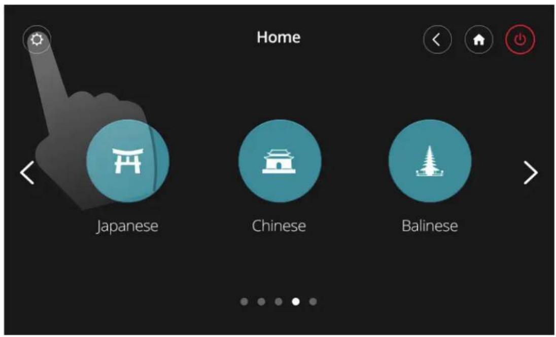 Cozzia Qi SE - SETTINGS - 1