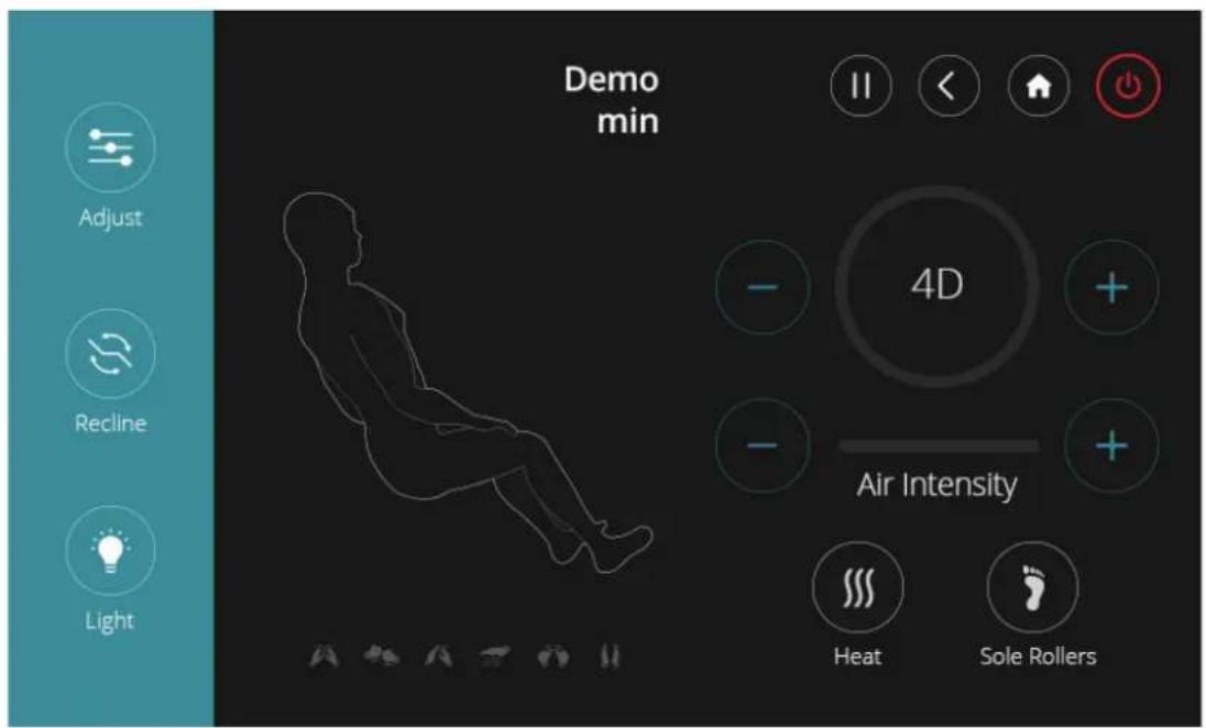 Cozzia Qi SE - Demo Interface - 1