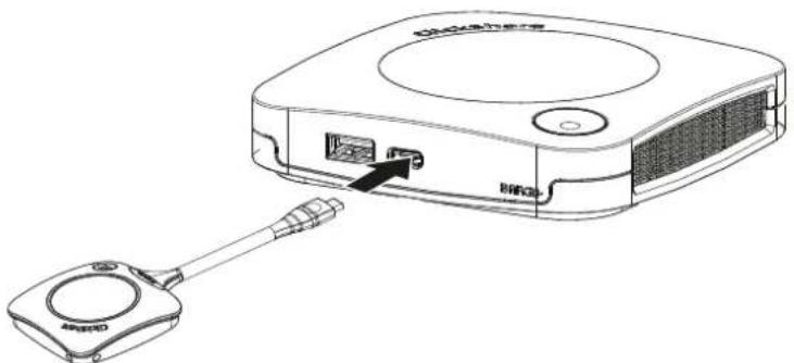 Barco ClickShare CX20 - Pour coupler un Button avec la Base Unit par branchement - 1