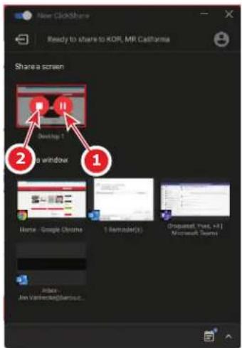 Barco ClickShare CX20 - L'application démarre - 3