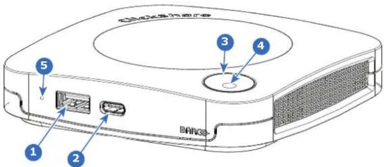 Barco ClickShare CX20 - Fonctionnalité de la Base Unit - 1
