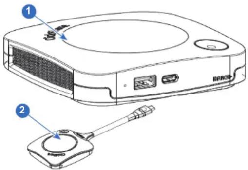 Barco ClickShare CX20 - Ensemble de composants CX-20 - 1