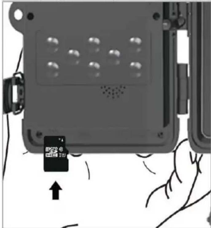DENVER WCT8020W - INSTALLATION DE CARTE MICRO-SD - 2