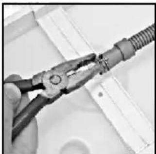 HOOVER VHC 980ATXS - Bevestig de kit als volgt:: - 4