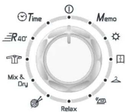 HOOVER DYC 9913AXXS - VALG AF PROGRAM - 1