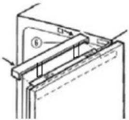 HOOVER HBOU 822 NE - Ajustar la puerta del mueble al electrodoméstico - 4