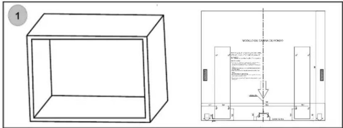 HOOVER HMF 250 X - Prepare la cabina. - 1