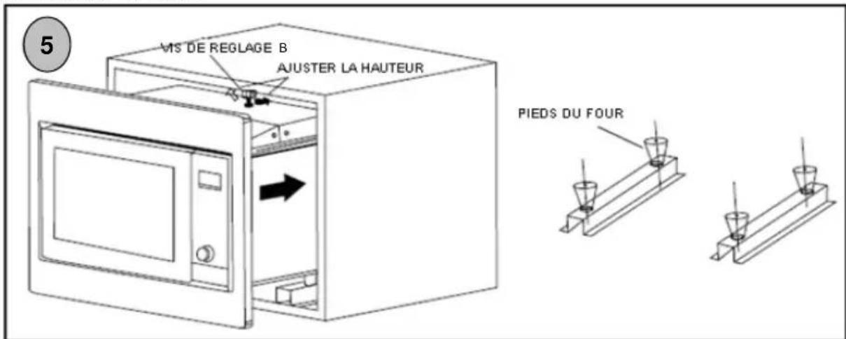 HOOVER HMF 250 X - Installer le four. - 1