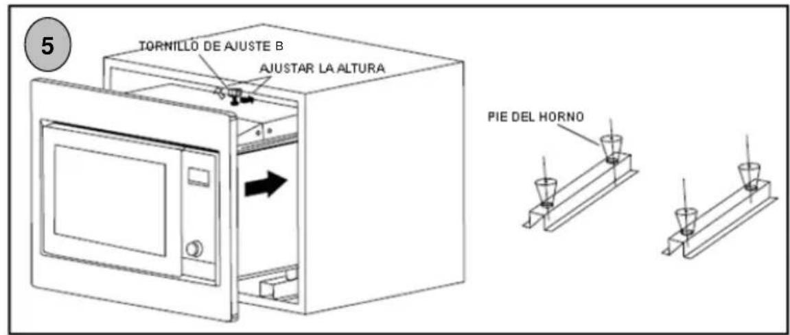HOOVER HMF 250 X - Instalación del horno. - 1