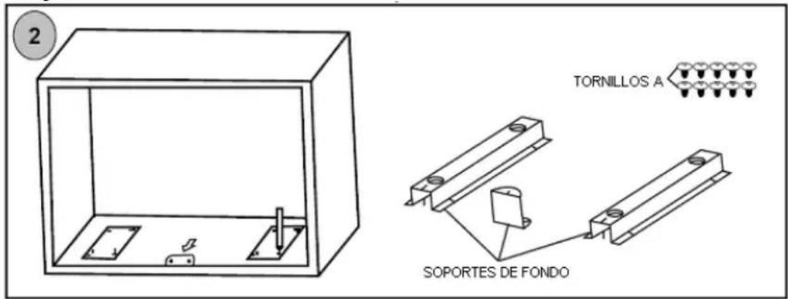 HOOVER HMF 250 X - Prepare la cabina. - 2