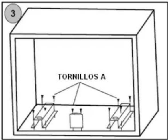 HOOVER HMF 250 X - Prepare la cabina. - 3