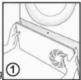 HOOVER DXW H8A3TCEXS - To Clean the Condenser Filter - 1