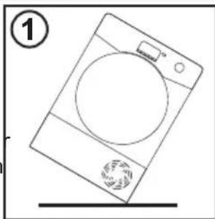 HOOVER DXW H8A3TCEXS - Bitte das Kondenswasserablaufset wie Folgt Montieren: - 1
