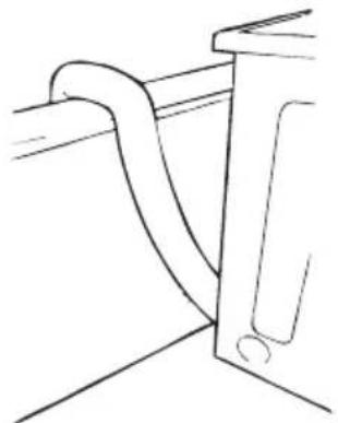 HOOVER VTV 780NCS - Installation of the Discharge Hose - 5
