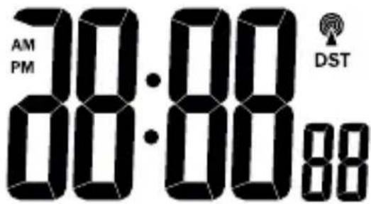 AURIOL AFT 77 A1 - The time panel ① - 1