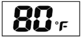 AURIOL IAN 303756 - Setting the temperature unit / Display - 2