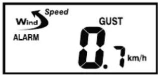 AURIOL IAN 303756 - Setting the wind alarm - 1