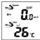 AURIOL IAN 303756 - Zapnutí a vypnutí alarmu větru a alarmu wind chill - 2