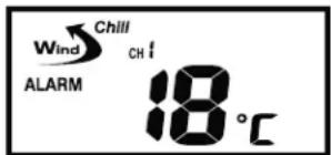 AURIOL IAN 303756 - Wind Chill-alarm instellen - 1