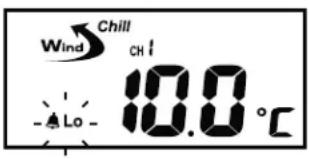 AURIOL IAN 303756 - Setting the wind chill alarm - 4