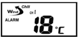AURIOL IAN 303756 - Setting the wind chill alarm - 1