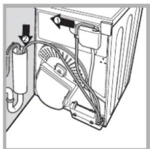 INDESIT IDCE 745 (EU) - Water drain - 1