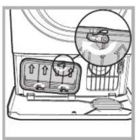 INDESIT IDCE 745 (EU) - Condenser unit - remove any fluff build-up from the condenser on a monthly basis. - 4