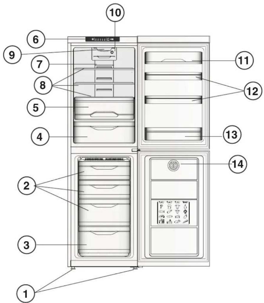 INDESIT LI8 FF2I W - Geräteansicht - 1