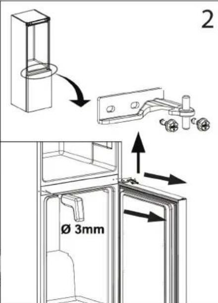 INDESIT LI8 FF2I W - Temperatura anumitor parti externe ale frigiderului este ridicata - 2