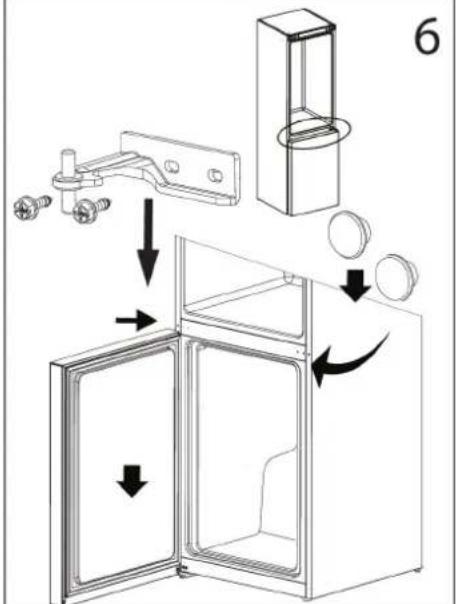 INDESIT LI8 FF2I W - Temperatura anumitor parti externe ale frigiderului este ridicata - 6